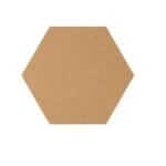 Hexagon Shape Plain MDF Cutout