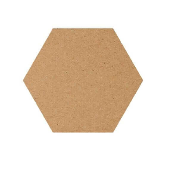 Hexagon diy mdf