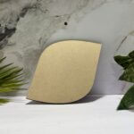 Leaf Shaped Plain MDF Top View