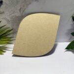 Leaf Shaped Plain MDF Top View