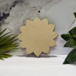 Lotus Flower Cutout MDF