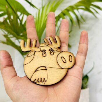 Moose Cartoon Painting Kit