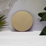 Plain Round MDF Borad