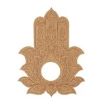 hamsa tealight mdf
