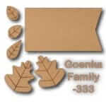 Floral MDF DIY Name Plates photo