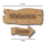 Custom DIY Home MDF Nameplate