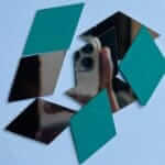 diamond shape mirror