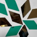 diamond shape mirror