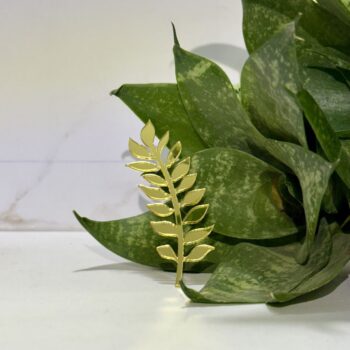 Fancy Leaf Acrylic Mirror