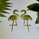 Fancy acrylic mirror flamingo both left & right