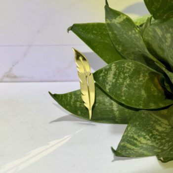 Fancy Feather Acrylic Mirror