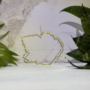 Fancy Golden Leaf Border