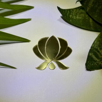 Fancy Lotus Acrylic Mirror