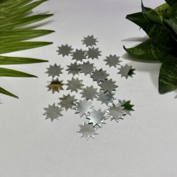 Fancy Shape 1 Silver Acrylic Mirror