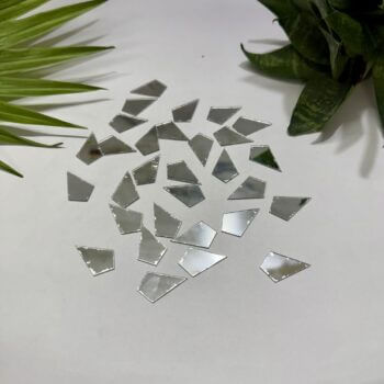 Fancy Shape 2 Silver Acrylic Mirror