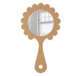 Flower-hand-mirror