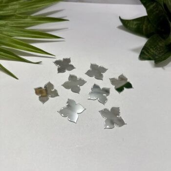 Flower Silver Acrylic Mirror 2