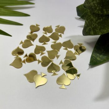 Golden Spade Acrylic Mirror