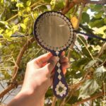 Madhubani-hand-mirror