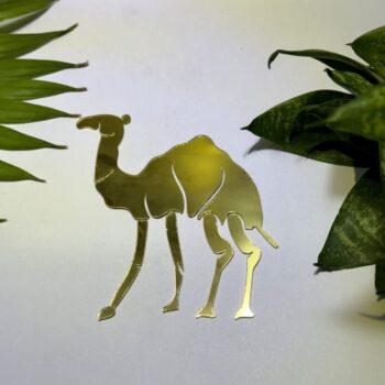 Left Camel Fancy Acrylic Mirror