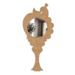 Peacock-shape-hand-mirror
