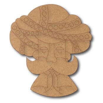 Royal Rajasthani Man Namaste Cutout