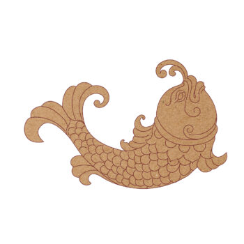 Premarked MDF Fish Motif – Motif Style 8