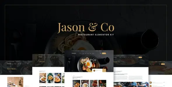 Jason & Co – Restaurant & Cafe Elementor Template Kit
