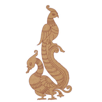 Premarked MDF Kalamkari Bird Motifs – Motif Style 11