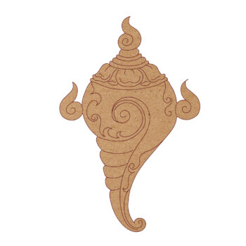 Premarked MDF Sankha Motif – Motif Style 32