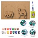 3D-Elephant-camel-lippan