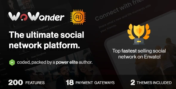WoWonder – The Ultimate PHP Social Network Platform