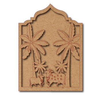 Phad-Inspired MDF Jharokha