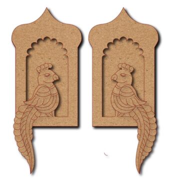 Parrot Pair MDF Jharokha