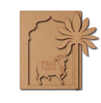 Pichvai-Style MDF Jharokha