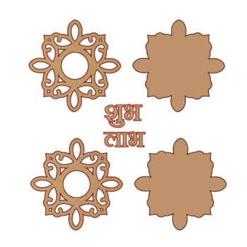 Shubh Labh - Rangoli Theme